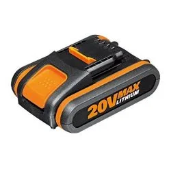 WORX - BATTERIE LI-ION 20 V 2,0 AH - WA3551.1 (POUR OUTILS DE BRICOLAGE ET DE JARDINAGE WORX POWERSHARE 20V 40V - 2*20V)