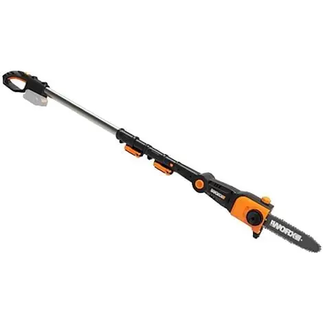 Sécateur Télescopique Sans Fil Worx WG349E.9 Lame 20 Cm - - 1 Sécateur Télescopique Sans Fil Worx WG349E.9 Lame 20 Cm - -