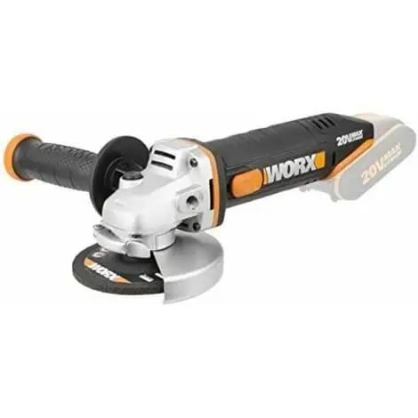 Worx WX800.9 - Meuleuse D'angle Radiale 115mm 20V, 8600RPM, 1 Disque De Coupe De Métal, 20 V 1 Worx WX800.9 - Meuleuse D'angle Radiale 115mm 20V, 8600RPM, 1 Disque De Coupe De Métal, 20 V