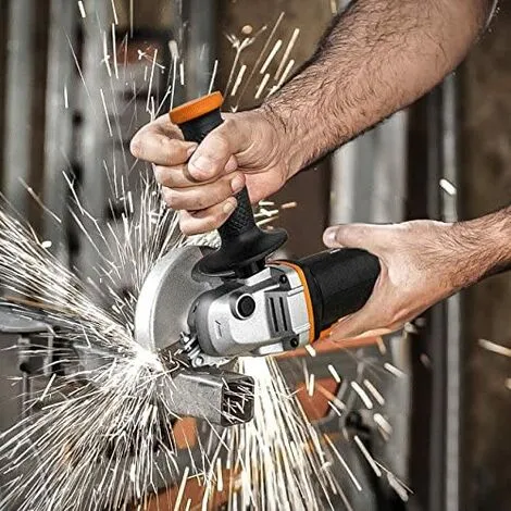 Worx WX800.9 - Meuleuse D'angle Radiale 115mm 20V, 8600RPM, 1 Disque De Coupe De Métal, 20 V 4 Worx WX800.9 - Meuleuse D'angle Radiale 115mm 20V, 8600RPM, 1 Disque De Coupe De Métal, 20 V – Image 4