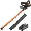 WORX 18V (20V MAX) Taille Haie Sans Fil WG260E.5, 1pc 2.0Ah Batterie, Tailles Haies ?lectriques, Batterie Powershare