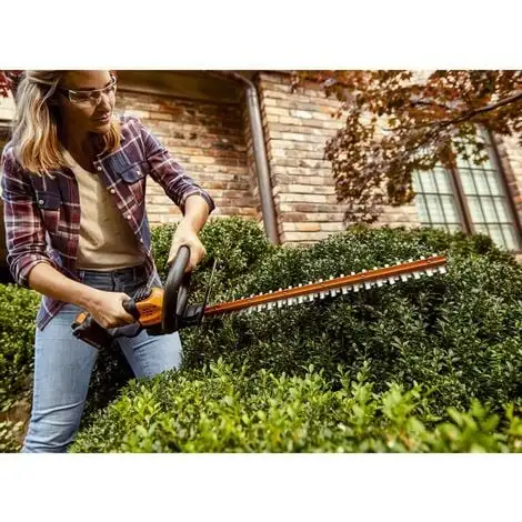 WORX 18V (20V MAX) Taille Haie Sans Fil WG260E.5, 1pc 2.0Ah Batterie, Tailles Haies ?lectriques, Batterie Powershare 4 WORX 18V (20V MAX) Taille Haie Sans Fil WG260E.5, 1pc 2.0Ah Batterie, Tailles Haies ?lectriques, Batterie Powershare – Image 4