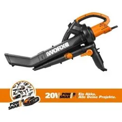 WORX 3000W Souffleur Et Aspirateur De Feuilles électriques Avec Broyeur/aspirateur De Feuilles Appareil 3 En 1 WG505E -Promos WORX Boutique 58757683 4