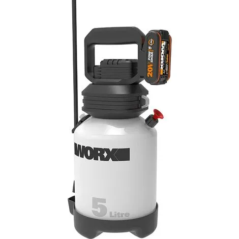 WORX Pulvérisateur De Jardin Sans Fil 18V(20V MAX) WG829E, PowerShare, Réservoir De 5L 4 WORX Pulvérisateur De Jardin Sans Fil 18V(20V MAX) WG829E, PowerShare, Réservoir De 5L – Image 4