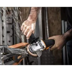 WORX 18V (20V MAX) Meuleuse D'angle Sans Fil WX800.4, 4.0Ah, Powershare -Promos WORX Boutique 58757694 3