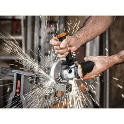 WORX 18V (20V MAX) Meuleuse D'angle Sans Fil WX800.4, 4.0Ah, Powershare -Promos WORX Boutique 58757694 4