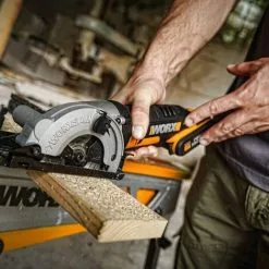 WORX 18V(20V MAX) Scie Circulaire Sans Fil, WX527.1, Batterie Powershare 8 WORX 18V(20V MAX) Scie Circulaire Sans Fil, WX527.1, Batterie Powershare -Promos WORX Boutique 58757704 4