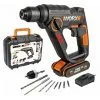 Worx WX390 - H3 (TM) Drill/Atornilllador/marteau 1 Bat. 20V-2,0Ah Li-Ion